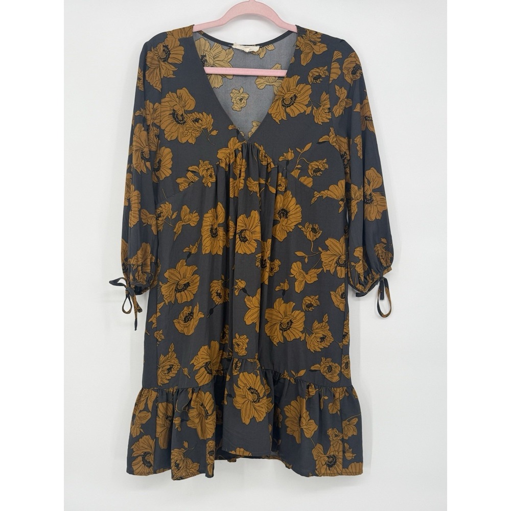 Entro Women's Dress 3/4 Sleeve Medium
